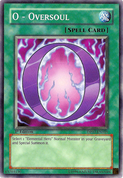 O - Oversoul [DP03-EN019] Common | Card Merchant Takapuna