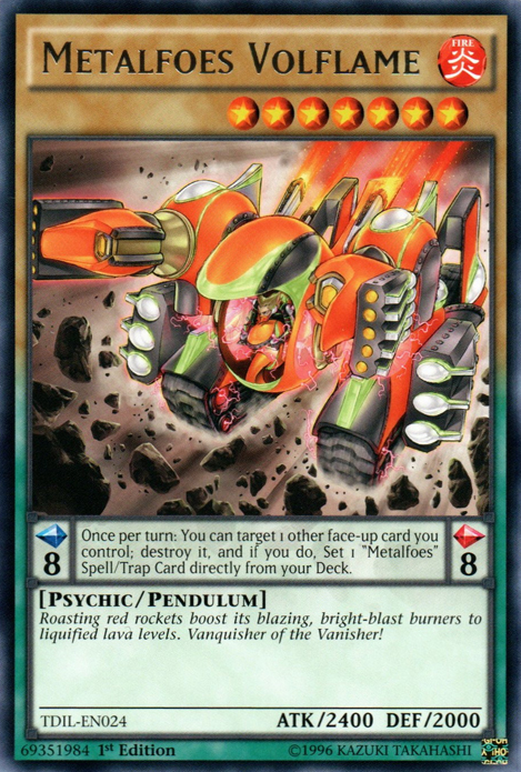 Metalfoes Volflame [TDIL-EN024] Rare | Card Merchant Takapuna