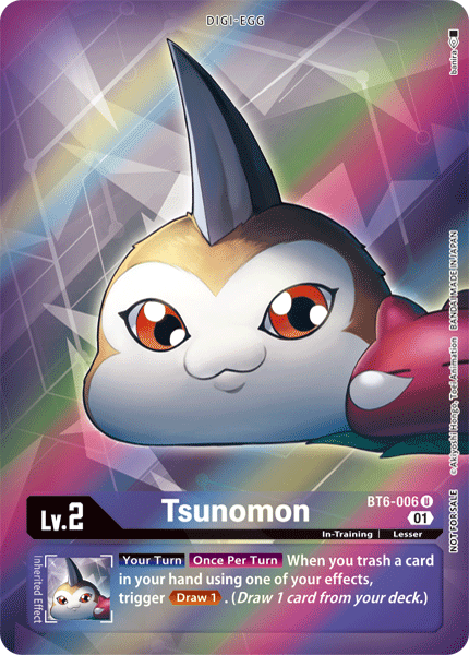 Tsunomon [BT6-006] (Alternative Art - Box Topper) [Double Diamond] | Card Merchant Takapuna