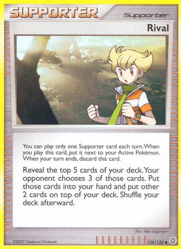 Rival (124/132) [Diamond & Pearl: Secret Wonders] | Card Merchant Takapuna