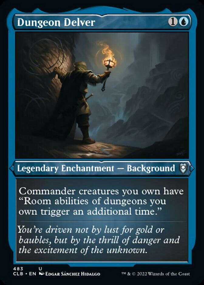 Dungeon Delver (Foil Etched) [Commander Legends: Battle for Baldur's Gate] | Card Merchant Takapuna