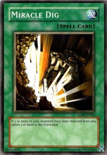 Miracle Dig [LON-EN100] Common | Card Merchant Takapuna