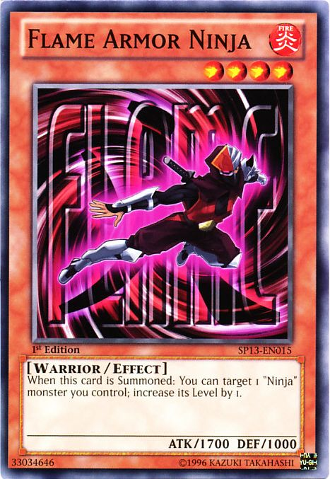 Flame Armor Ninja [SP13-EN015] Common | Card Merchant Takapuna