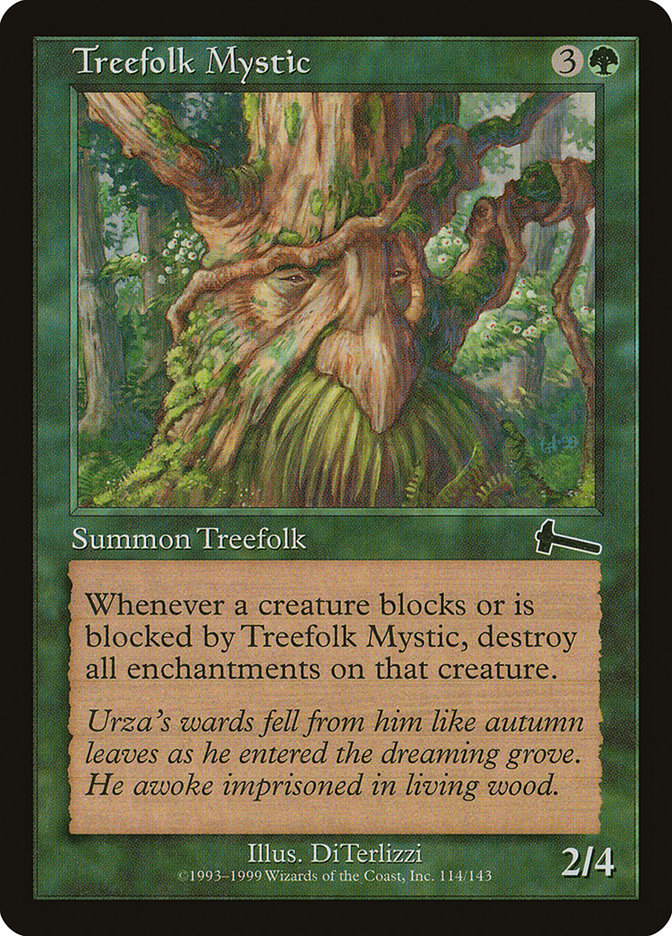 Treefolk Mystic [Urza's Legacy] | Card Merchant Takapuna