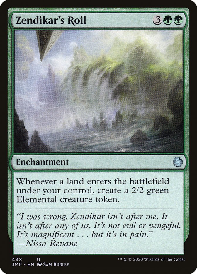 Zendikar's Roil [Jumpstart] | Card Merchant Takapuna