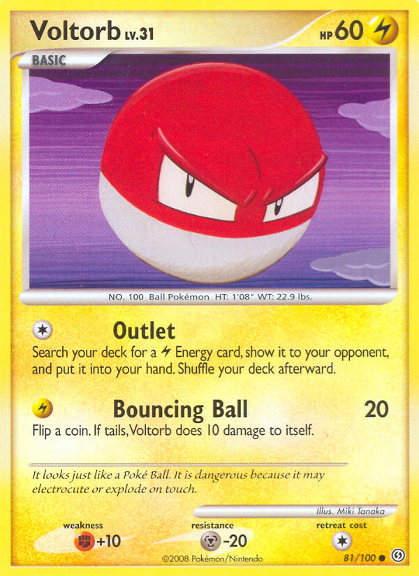 Voltorb (81/100) [Diamond & Pearl: Stormfront] | Card Merchant Takapuna