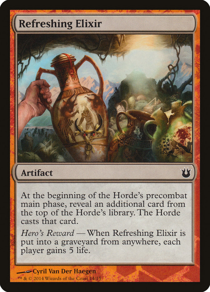 Refreshing Elixir [Born of the Gods Battle the Horde] | Card Merchant Takapuna