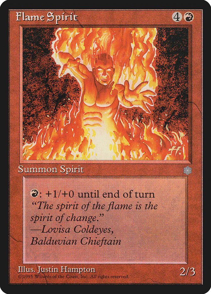 Flame Spirit [Ice Age] | Card Merchant Takapuna