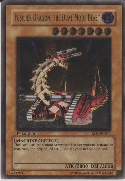 Fusilier Dragon, the Dual-Mode Beast [RDS-EN031] Ultimate Rare | Card Merchant Takapuna