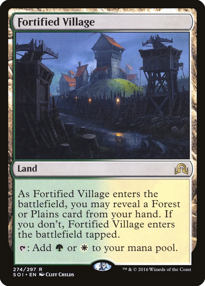 Fortified Village [Shadows over Innistrad] | Card Merchant Takapuna