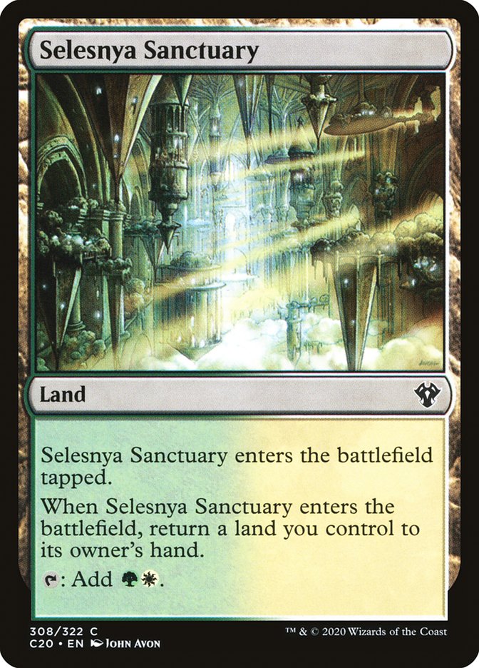 Selesnya Sanctuary [Commander 2020] | Card Merchant Takapuna