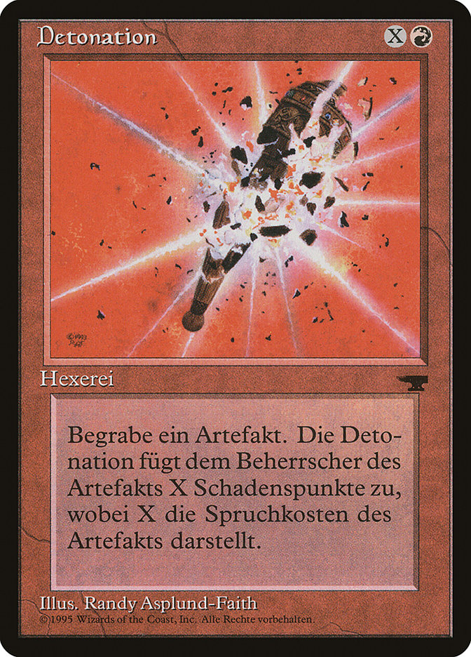 Detonate (German) - "Detonation" [Renaissance] | Card Merchant Takapuna