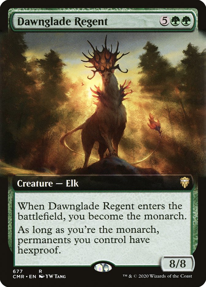 Dawnglade Regent (Extended Art) [Commander Legends] | Card Merchant Takapuna