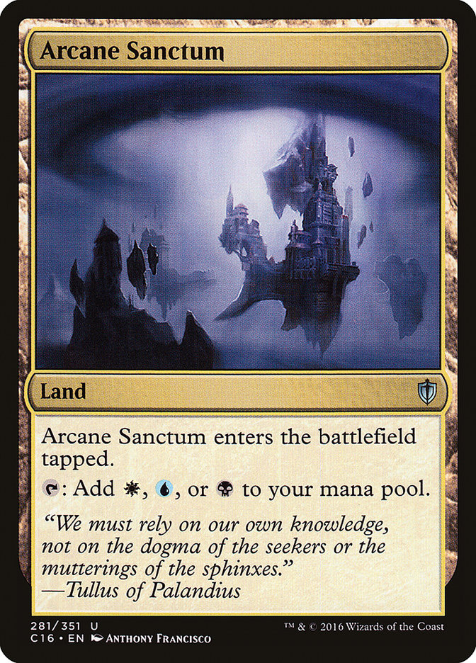 Arcane Sanctum [Commander 2016] | Card Merchant Takapuna