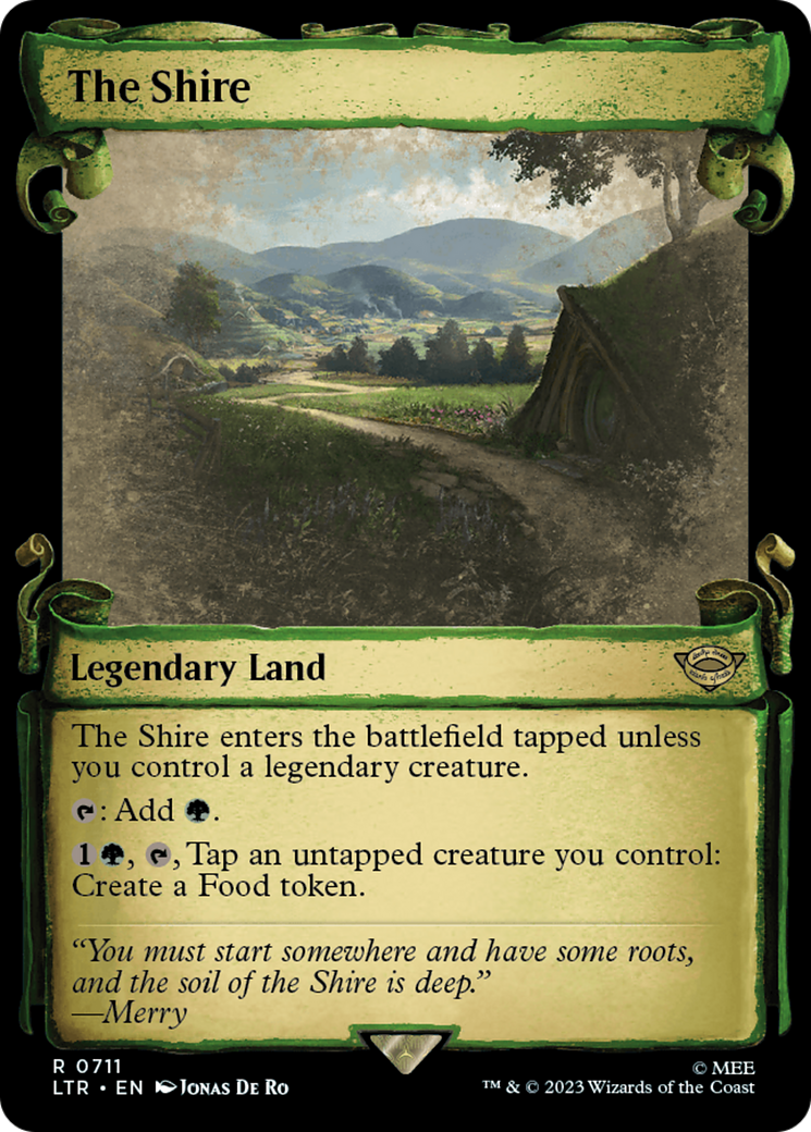 The Shire [The Lord of the Rings: Tales of Middle-Earth Showcase Scrolls] | Card Merchant Takapuna