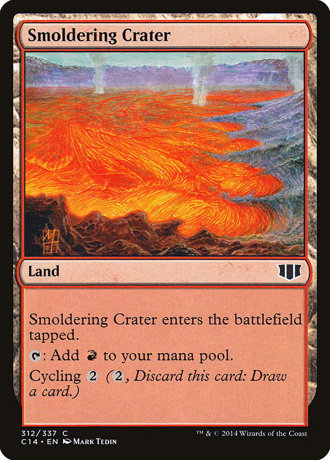 Smoldering Crater [Commander 2014] | Card Merchant Takapuna