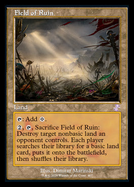 Field of Ruin (Timeshifted) [Time Spiral Remastered] | Card Merchant Takapuna