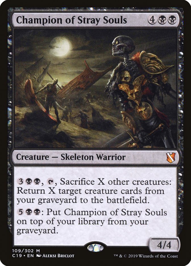 Champion of Stray Souls [Commander 2019] | Card Merchant Takapuna