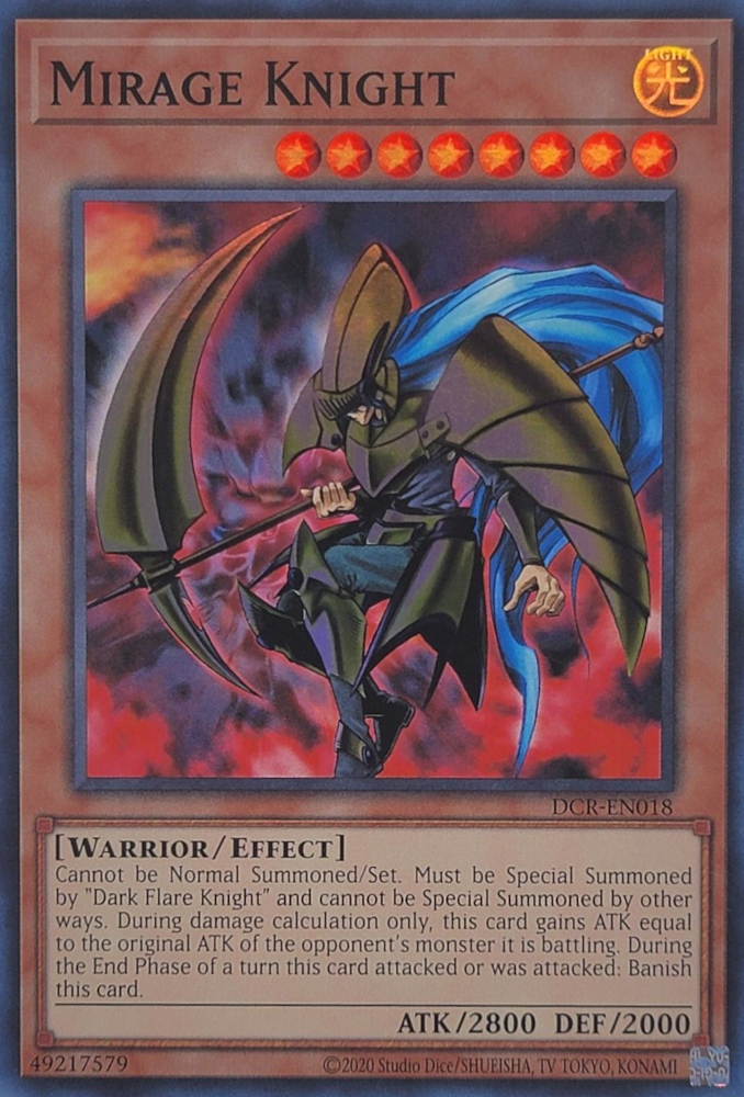 Mirage Knight (25th Anniversary) [DCR-EN018] Super Rare | Card Merchant Takapuna