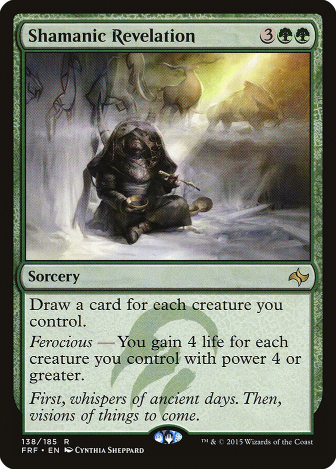 Shamanic Revelation [Fate Reforged] | Card Merchant Takapuna