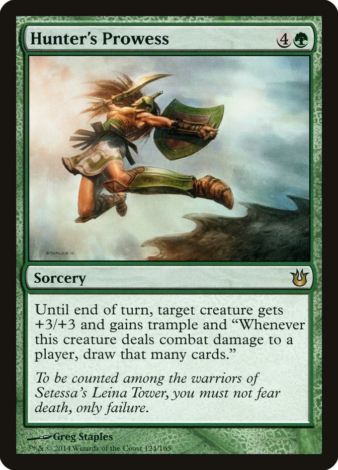 Hunter's Prowess [Born of the Gods] | Card Merchant Takapuna