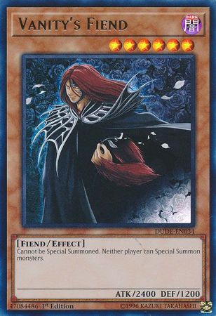 Vanity's Fiend [DUDE-EN034] Ultra Rare | Card Merchant Takapuna