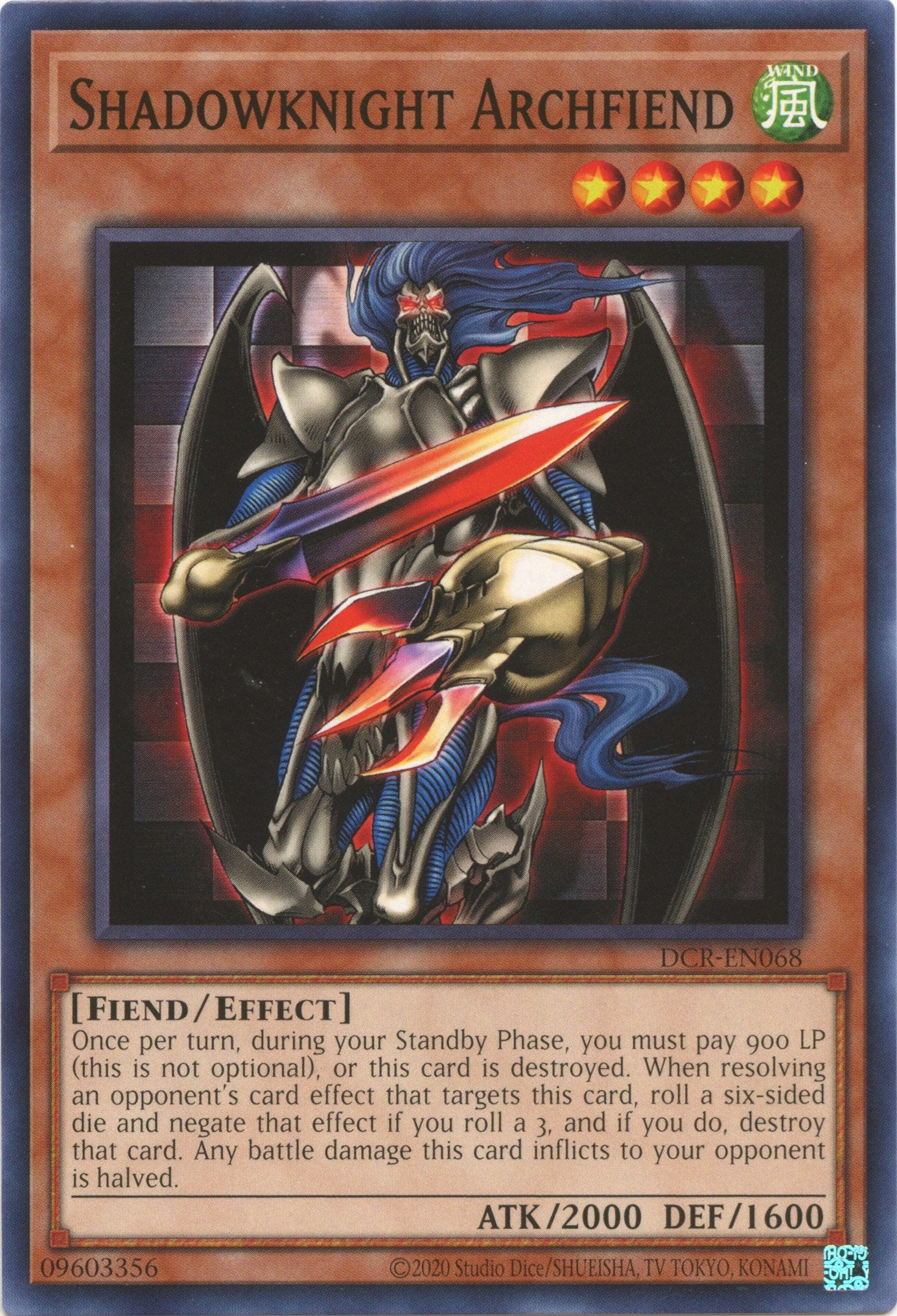 Shadowknight Archfiend (25th Anniversary) [DCR-EN068] Common | Card Merchant Takapuna