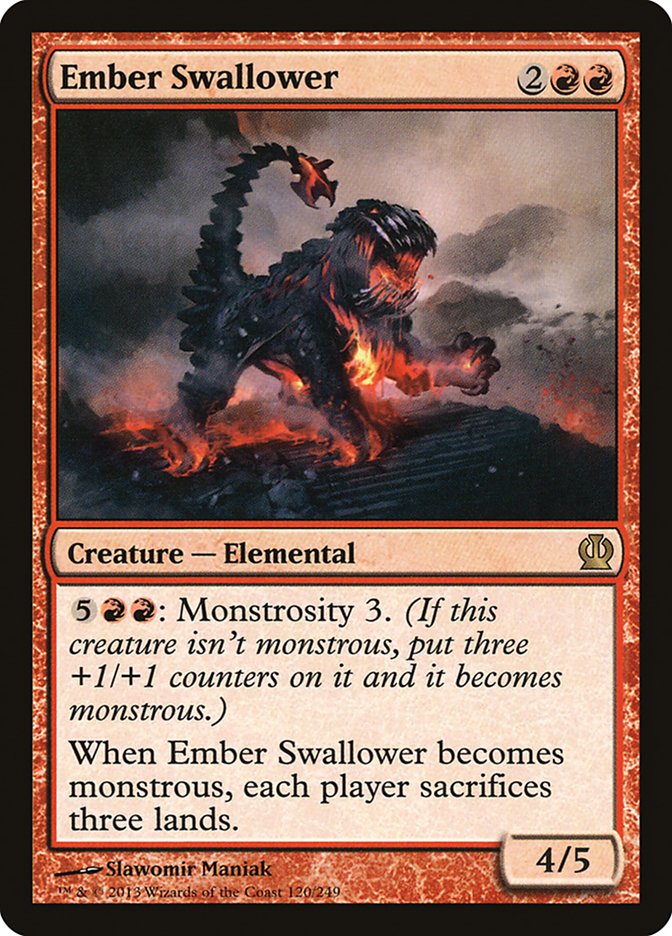 Ember Swallower [Theros] | Card Merchant Takapuna