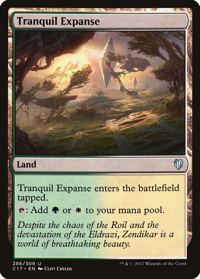 Tranquil Expanse [Commander 2017] | Card Merchant Takapuna