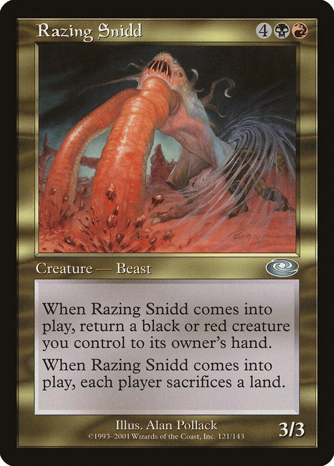 Razing Snidd [Planeshift] | Card Merchant Takapuna