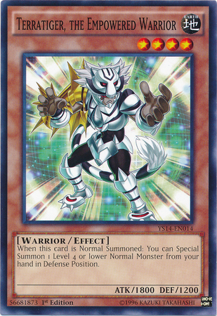 Terratiger, the Empowered Warrior [YS14-EN014] Common | Card Merchant Takapuna