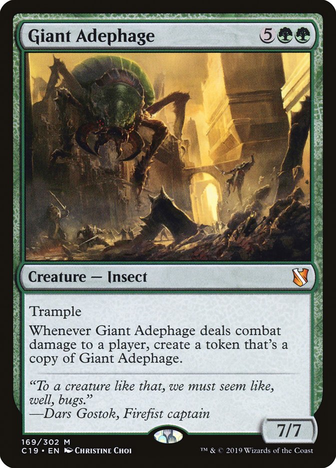 Giant Adephage [Commander 2019] | Card Merchant Takapuna