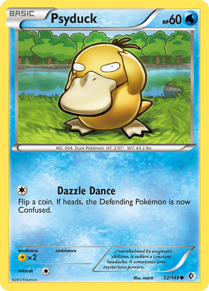 Psyduck (32/149) [Black & White: Boundaries Crossed] | Card Merchant Takapuna