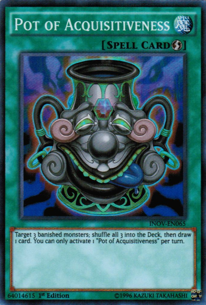 Pot of Acquisitiveness [INOV-EN065] Super Rare | Card Merchant Takapuna