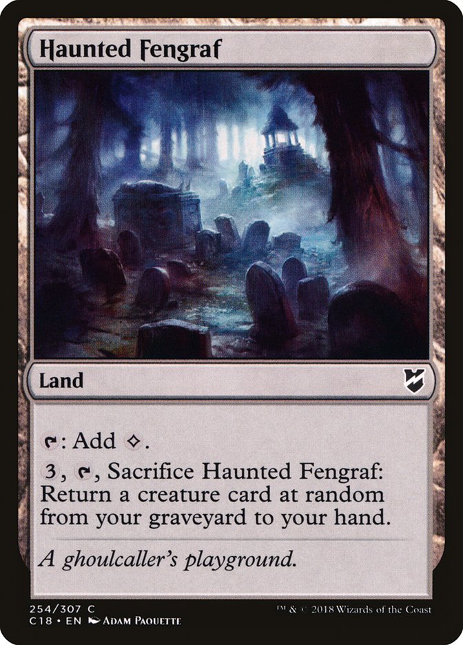 Haunted Fengraf [Commander 2018] | Card Merchant Takapuna