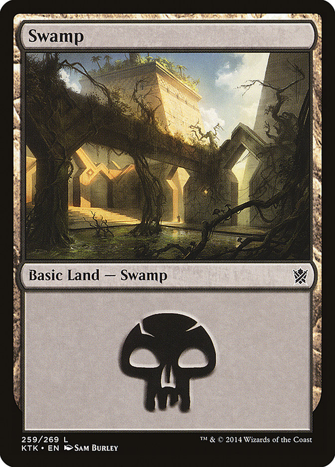 Swamp (259) [Khans of Tarkir] | Card Merchant Takapuna