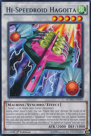 Hi-Speedroid Hagoita [BOSH-EN049] Rare | Card Merchant Takapuna