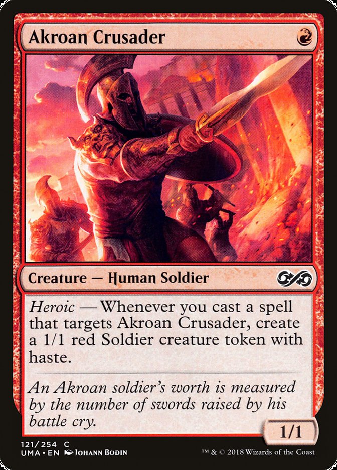 Akroan Crusader [Ultimate Masters] | Card Merchant Takapuna