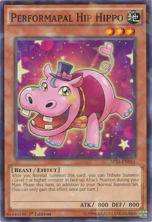 Performapal Hip Hippo [SP15-EN015] Shatterfoil Rare | Card Merchant Takapuna