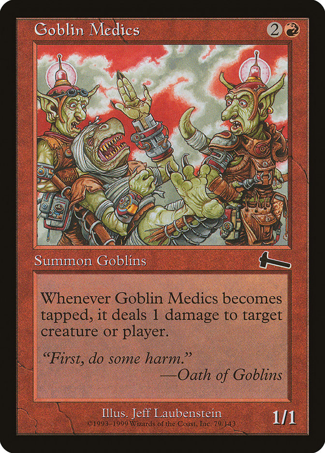 Goblin Medics [Urza's Legacy] | Card Merchant Takapuna