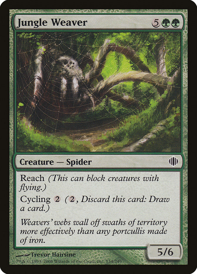 Jungle Weaver [Shards of Alara] | Card Merchant Takapuna