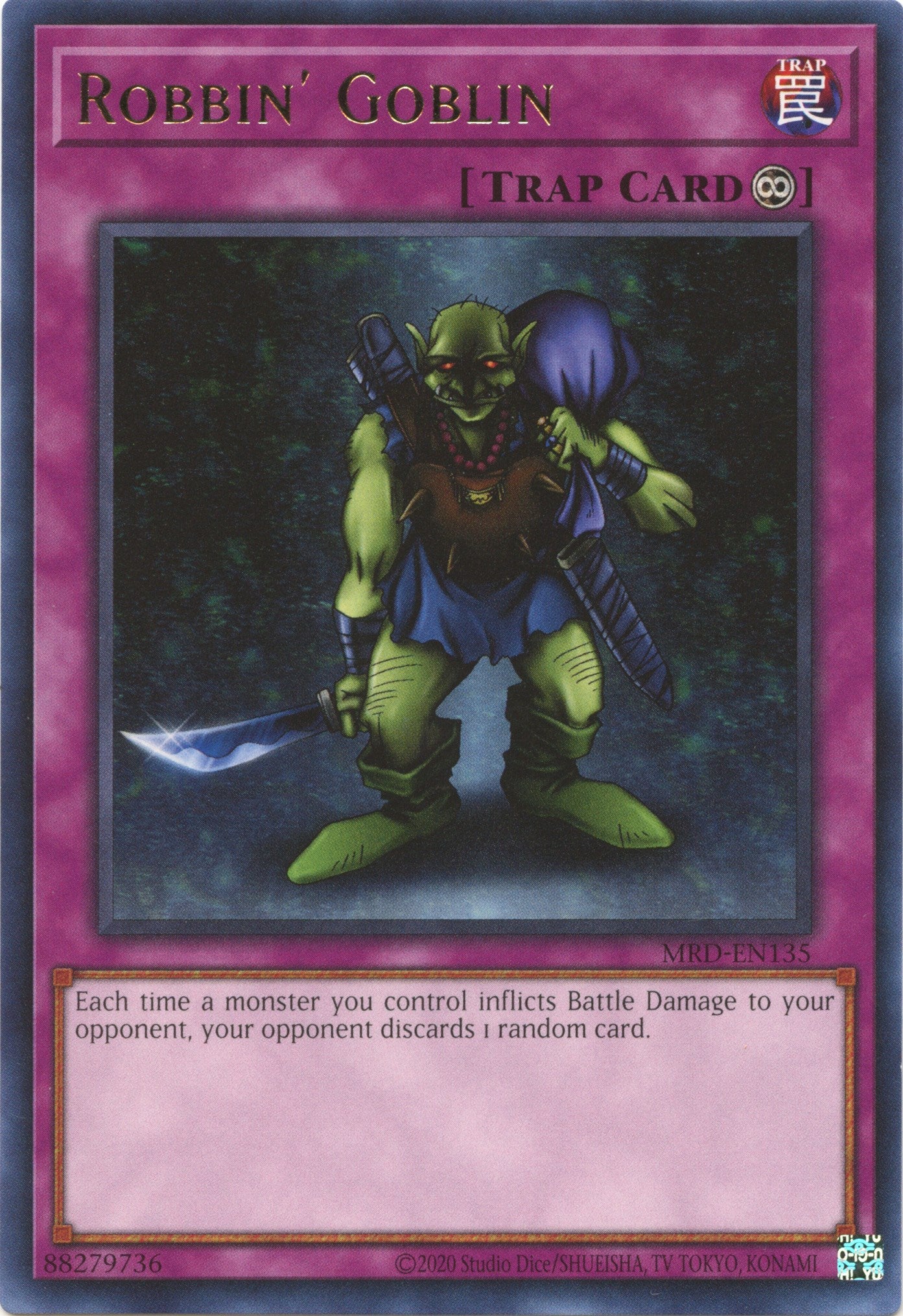 Robbin' Goblin (25th Anniversary) [MRD-EN135] Rare | Card Merchant Takapuna