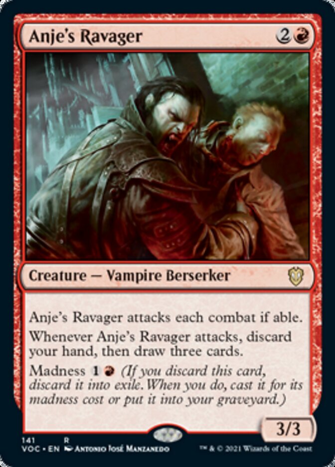 Anje's Ravager [Innistrad: Crimson Vow Commander] | Card Merchant Takapuna