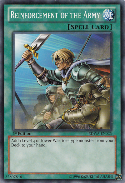 Reinforcement of the Army [SDWA-EN025] Common | Card Merchant Takapuna