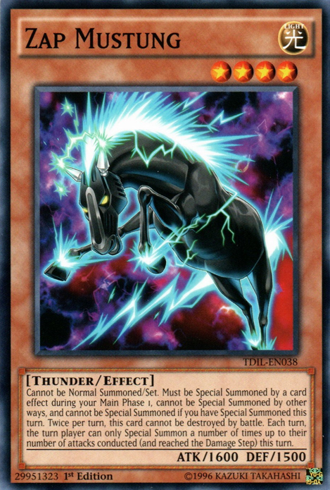 Zap Mustung [TDIL-EN038] Common | Card Merchant Takapuna