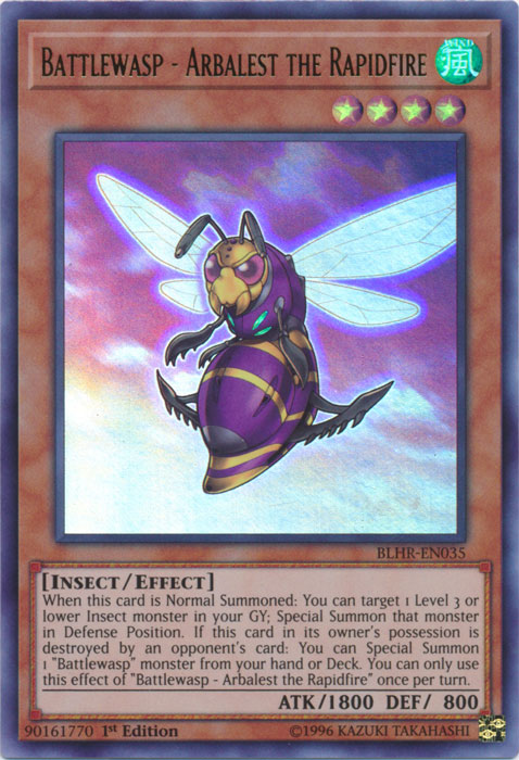 Battlewasp - Arbalest the Rapidfire [BLHR-EN035] Ultra Rare | Card Merchant Takapuna