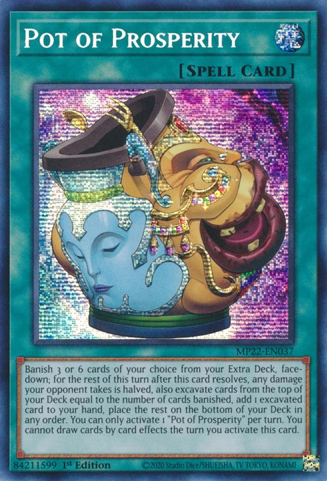 Pot of Prosperity [MP22-EN037] Prismatic Secret Rare | Card Merchant Takapuna