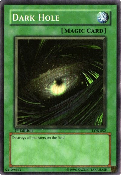 Dark Hole [LOB-052] Super Rare | Card Merchant Takapuna