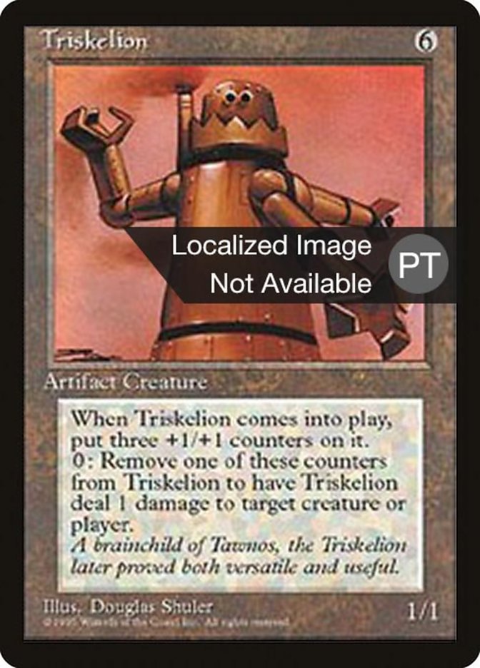 Triskelion [Fourth Edition (Foreign Black Border)] | Card Merchant Takapuna