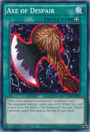 Axe of Despair [YS14-EN026] Common | Card Merchant Takapuna